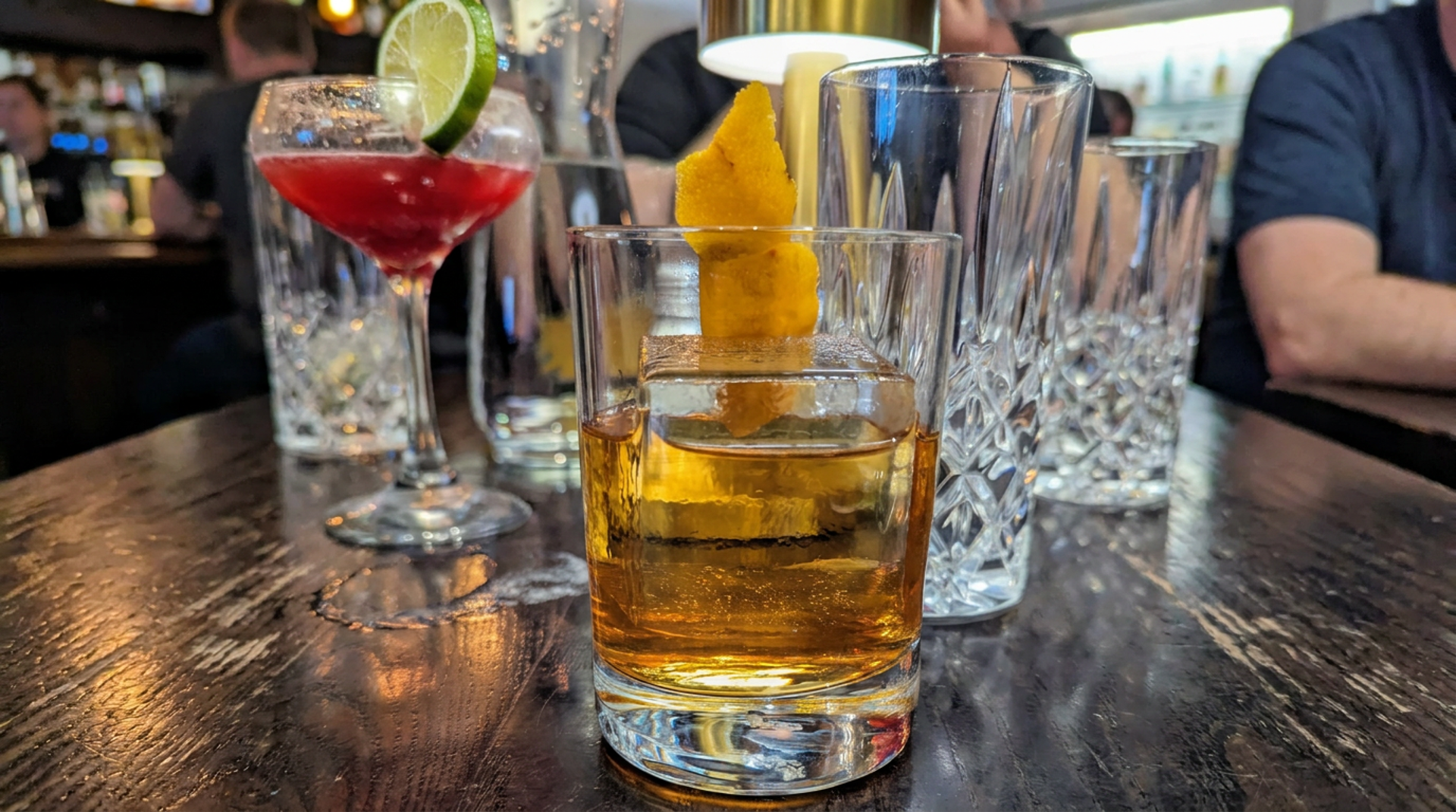 The bar