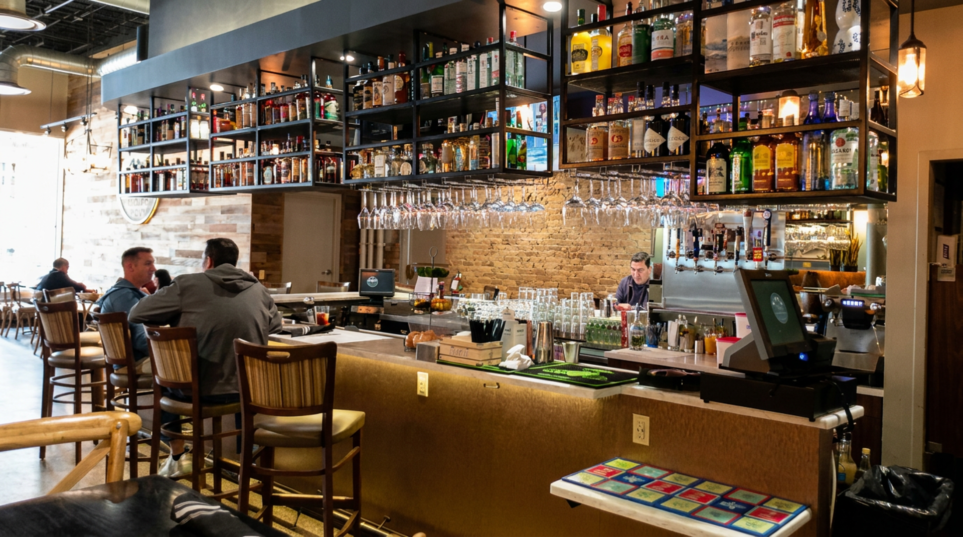 The bar